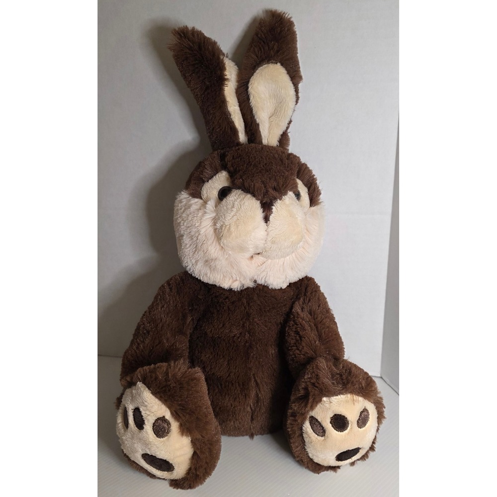 Dan Dee Plush Bunny Medium Brown Good PA-13249(CN)